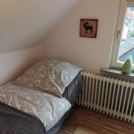 Dachgeschoss Im Fachwerkhaus 아파트 *